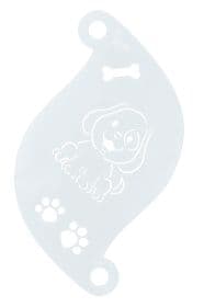 Schminksjabloon Cute Dog