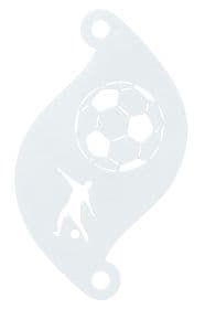 Schminksjabloon Voetbal