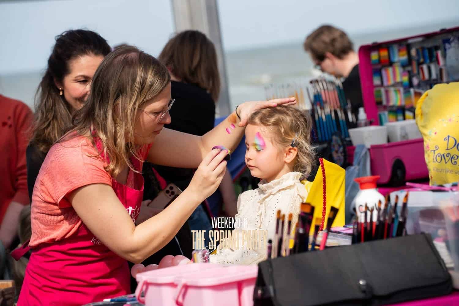 Schminkteam op evenement Schminkteam op evenement