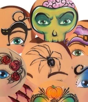 Workshop Schminken Halloween designs