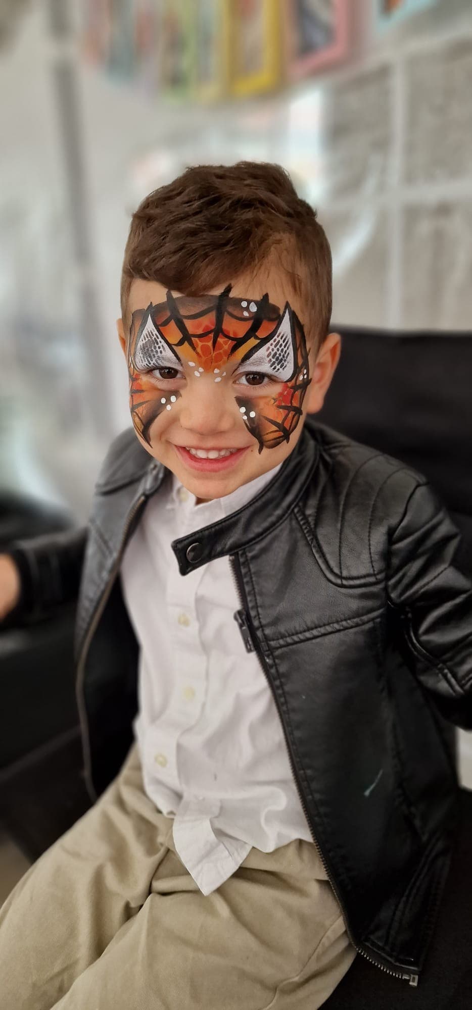 Spiderman schmink