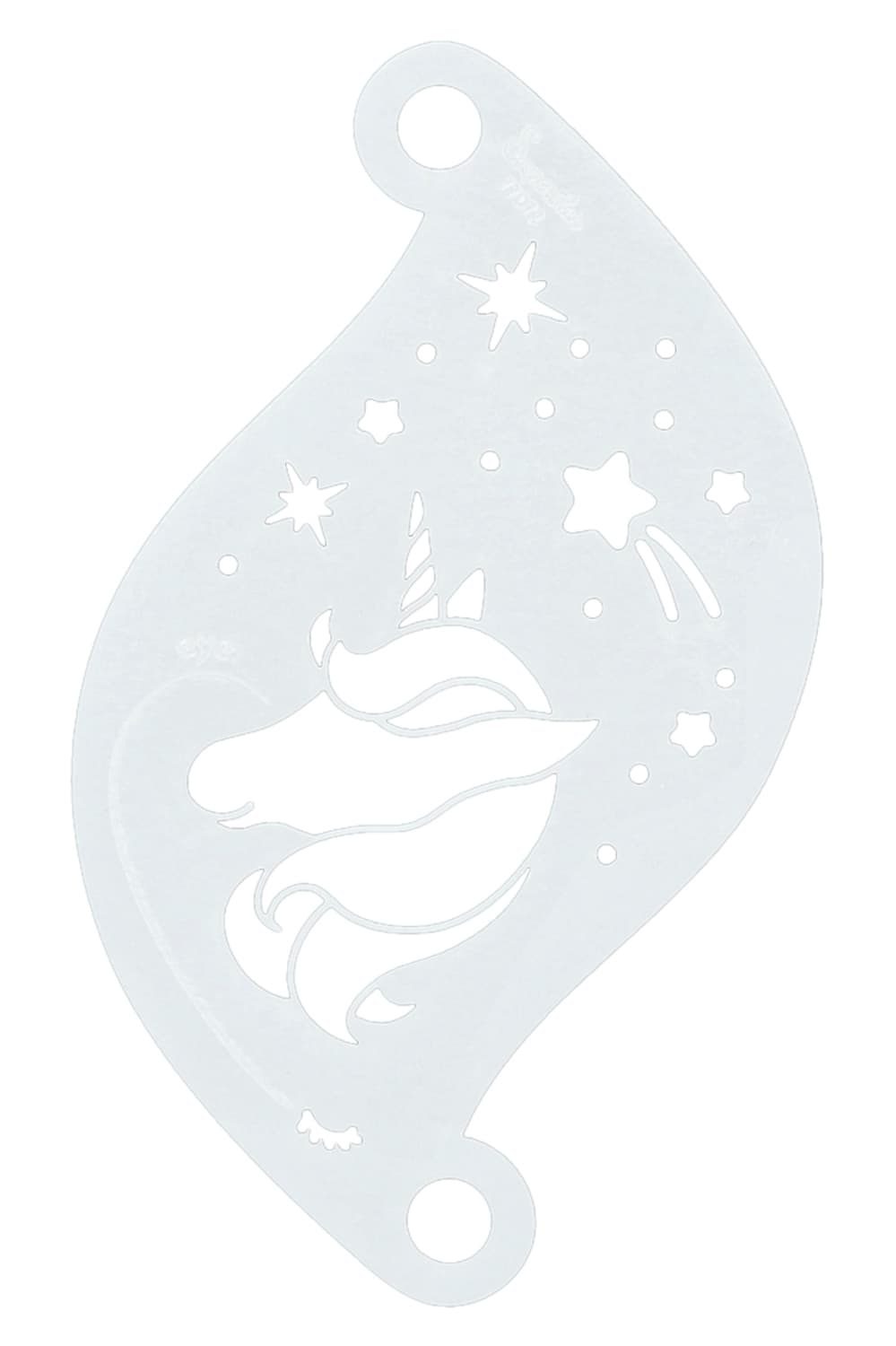 Schminksjabloon Starlight Unicorn Schminksjabloon Starlight Unicorn